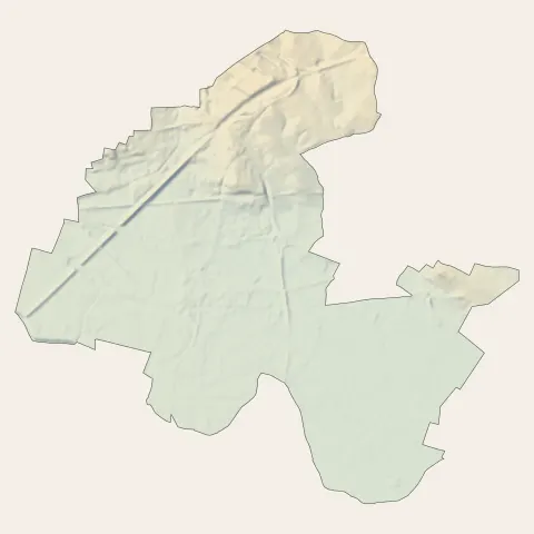 Villeneuve-lès-Béziers : relief