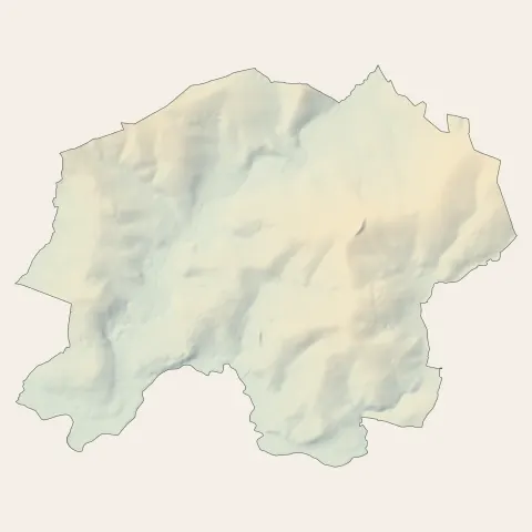 Acigné : relief