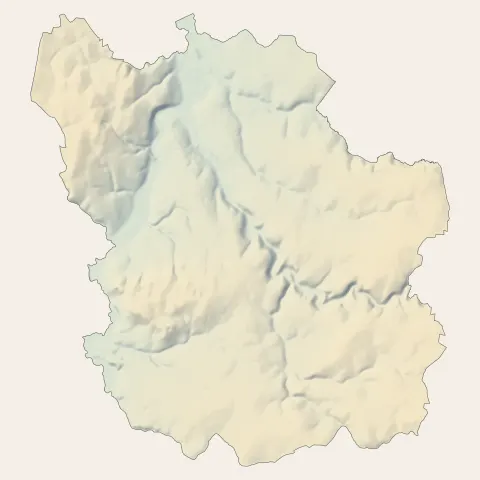 Val-Couesnon : relief