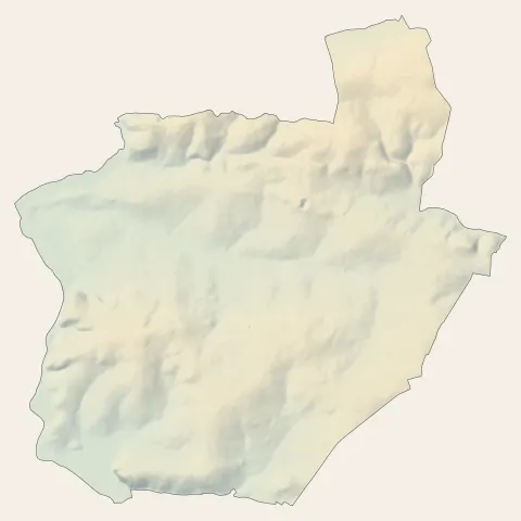 Bains-sur-Oust : relief