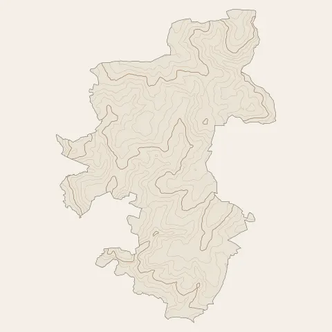 Bédée : courbes de niveau