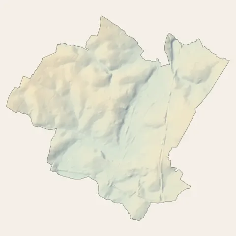 Betton : relief