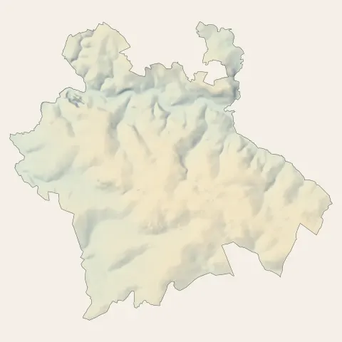 La Bouëxière : relief