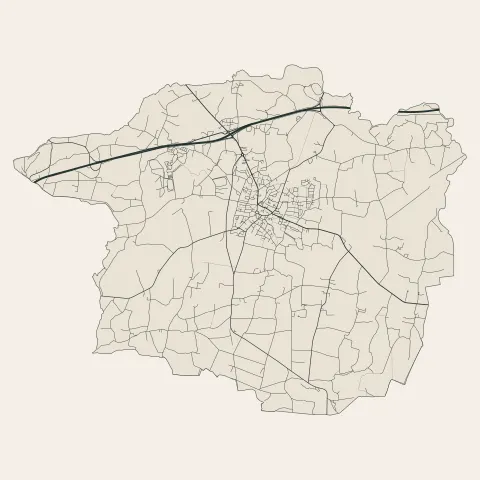 Bréal-sous-Montfort : voies