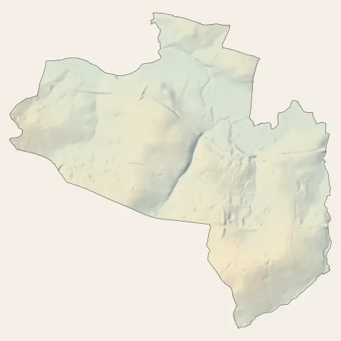 Brécé : relief