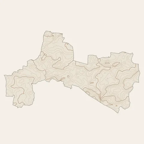 Chantepie : courbes de niveau