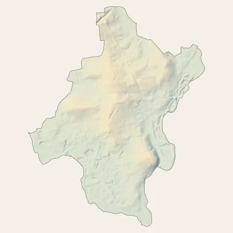 Chavagne : relief