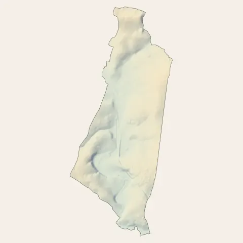 Chevaigné : relief