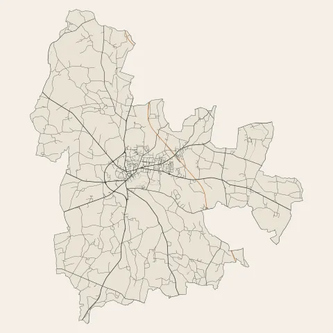 Combourg : voies