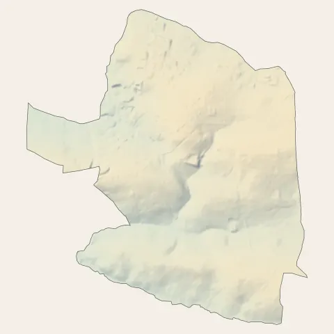 Crevin : relief