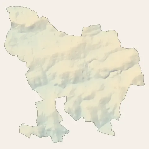Domagné : relief