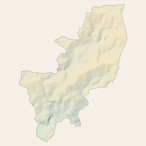 Domalain : relief