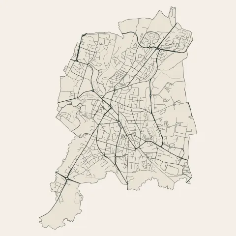 Fougères : voies