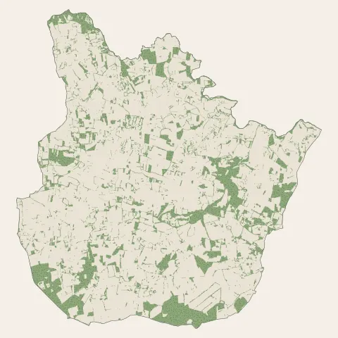 Guignen : bois, forêts et landes