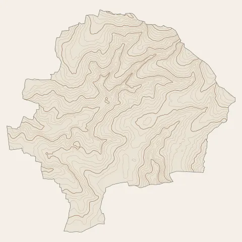 Irodouër : courbes de niveau
