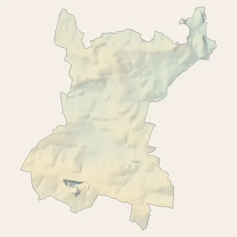 Janzé : relief