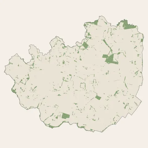 Javené : bois, forêts et landes