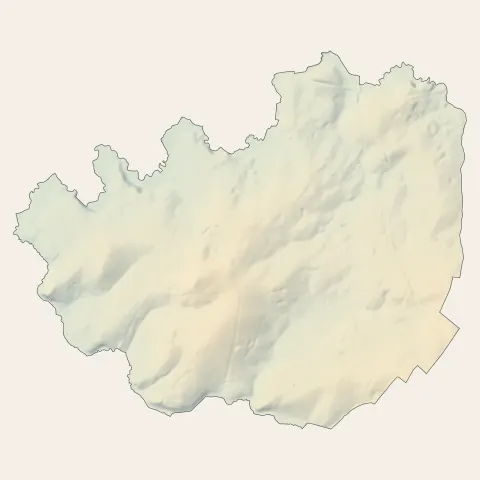 Javené : relief