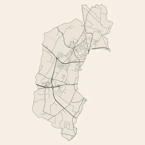 Lécousse : voies