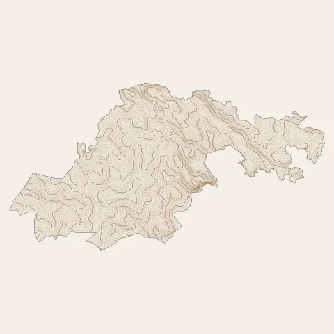 Liffré : courbes de niveau