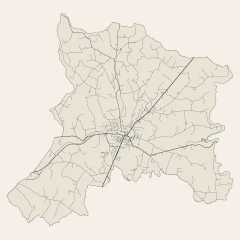 Louvigné-du-Désert : voies