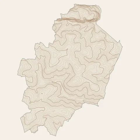 Melesse : courbes de niveau