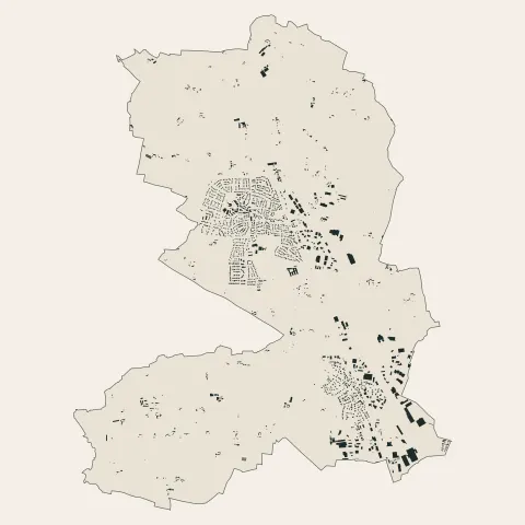 La Mézière : bâti