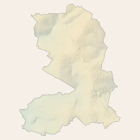 La Mézière : relief