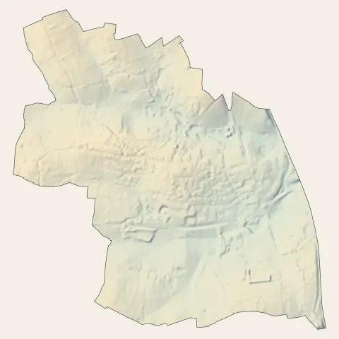 Montgermont : relief