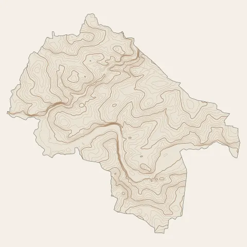 Nouvoitou : courbes de niveau