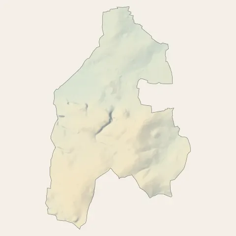 Orgères : relief
