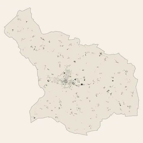 Pipriac : bâti