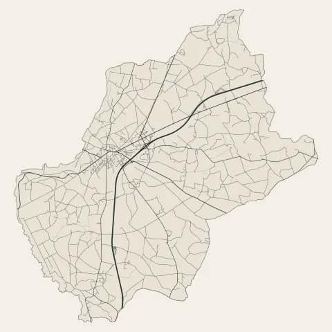 Plélan-le-Grand : voies
