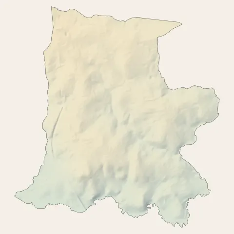 Pleugueneuc : relief