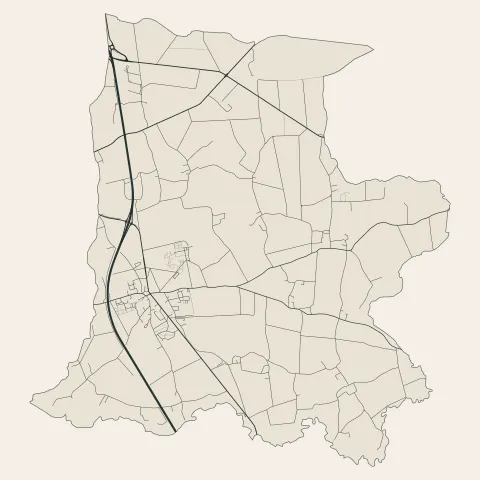 Pleugueneuc : voies