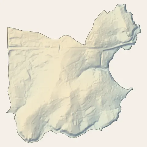 La Richardais : relief