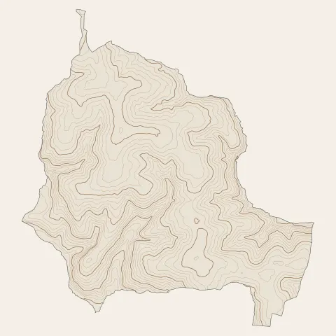 Romillé : courbes de niveau