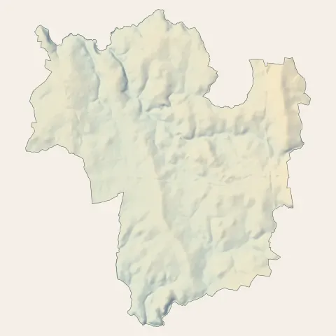 Maen Roch : relief