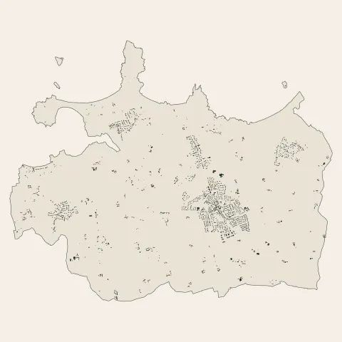 Saint-Coulomb : bâti