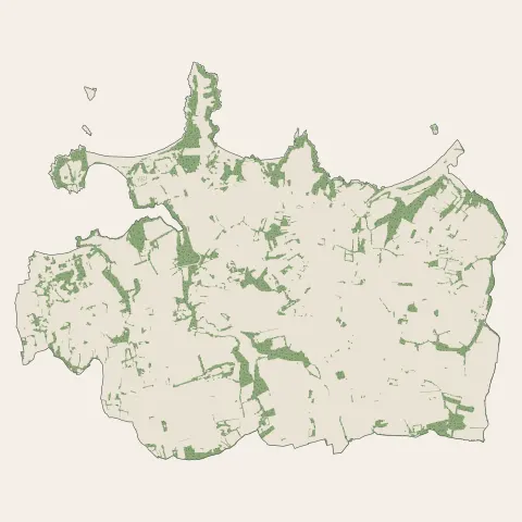 Saint-Coulomb : bois, forêts et landes