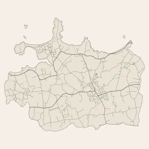 Saint-Coulomb : voies