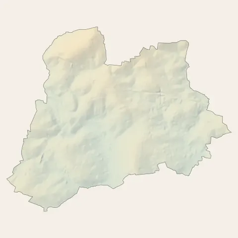 Saint-Gilles : relief
