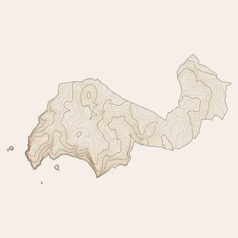 Saint-Jouan-des-Guérets : courbes de niveau