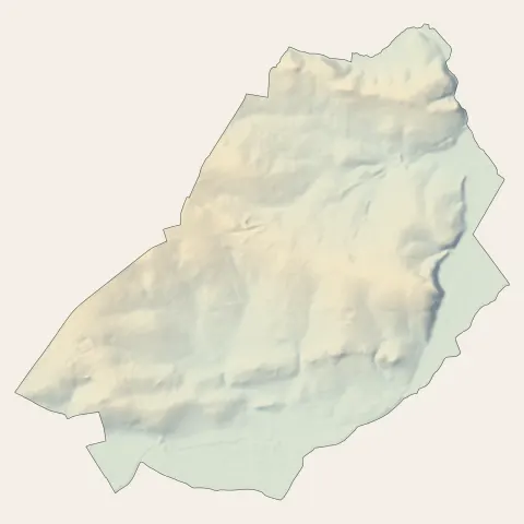 Sainte-Marie : relief