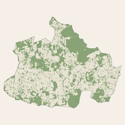 Mesnil-Roc'h : bois, forêts et landes