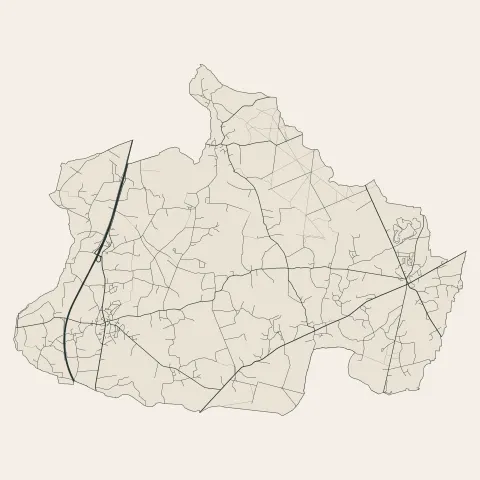 Mesnil-Roc'h : voies