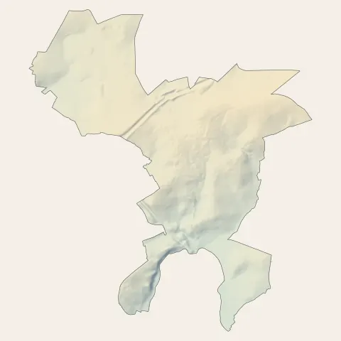 Thorigné-Fouillard : relief