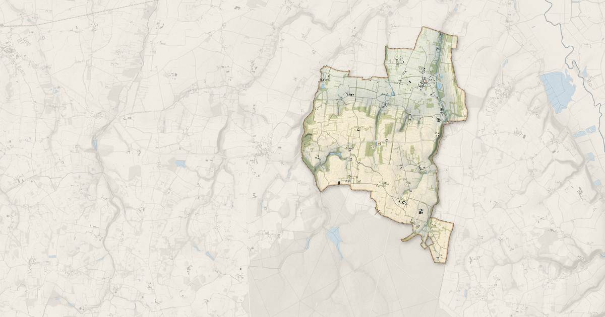 Portrait cartographique de Vieux-Viel : relief, eau, forêts, bâti et voies, calculés à partir des données de l'IGN