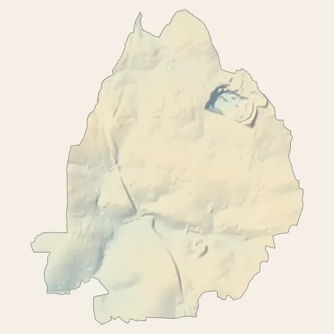 Vignoc : relief