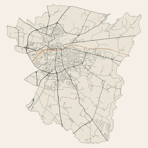 Vitré : voies